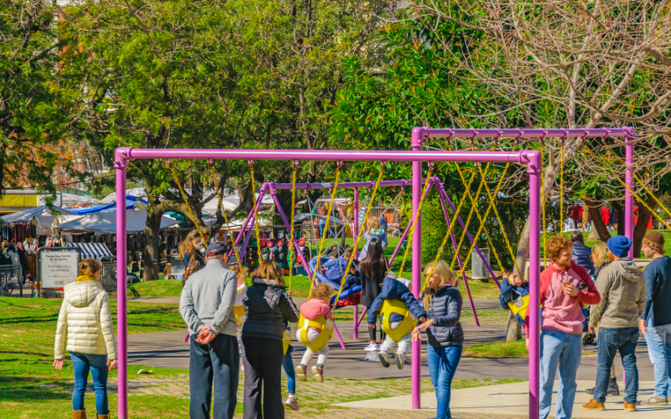 SouthPark Mall Attracts Families with Big Outdoor Playground