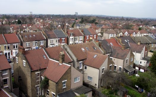 aerial view of Ilford